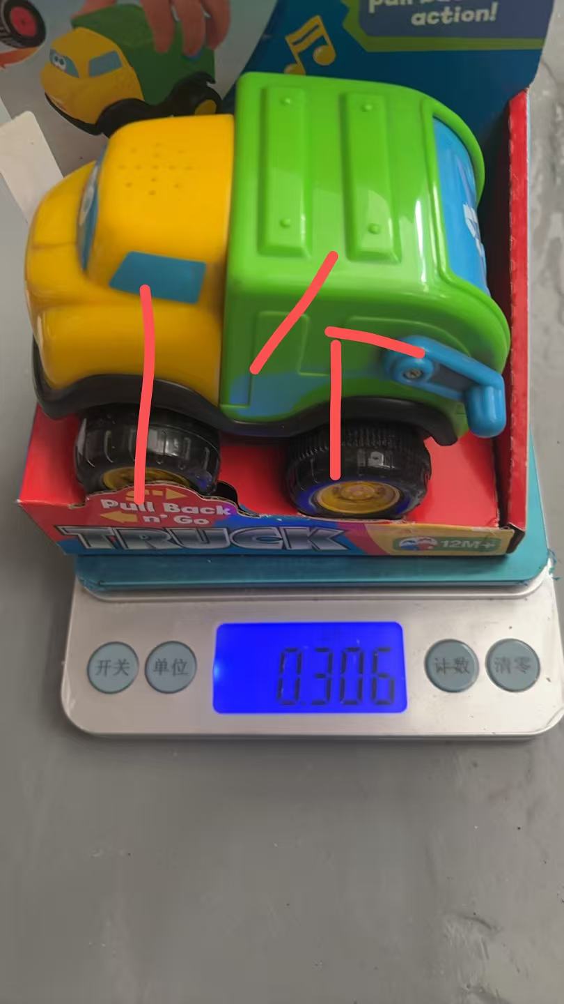 Pull Back Truck Toy