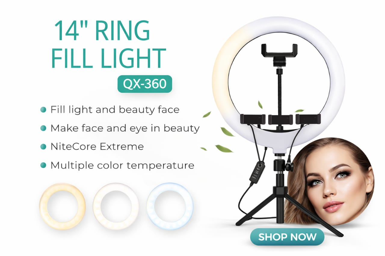 RING LIGHT 14 INCHES