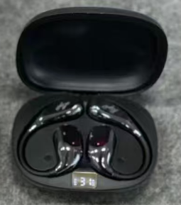 Half In-Ear True Wireless Bluetooth Earbuds with Charging Case