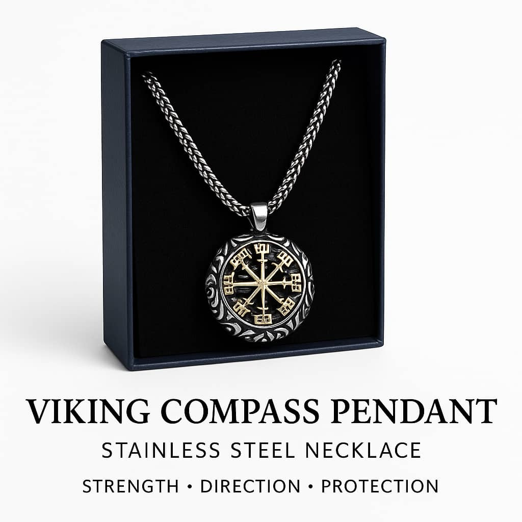 compass necklace