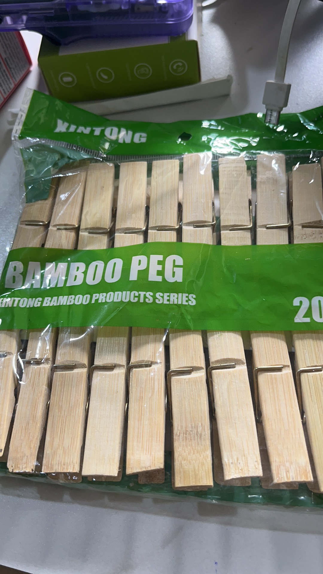 bamboo peg