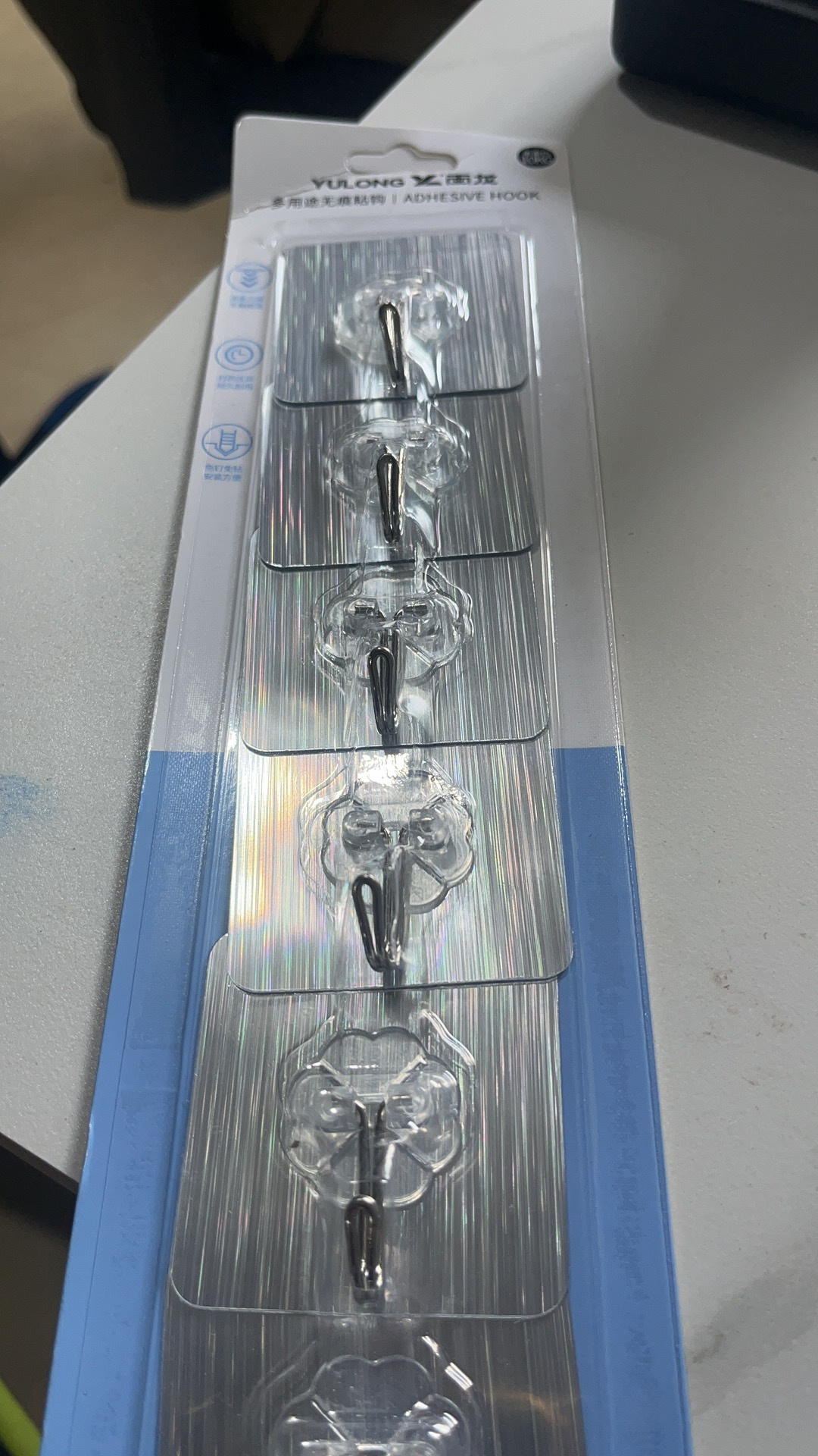6pcs adhesive hook