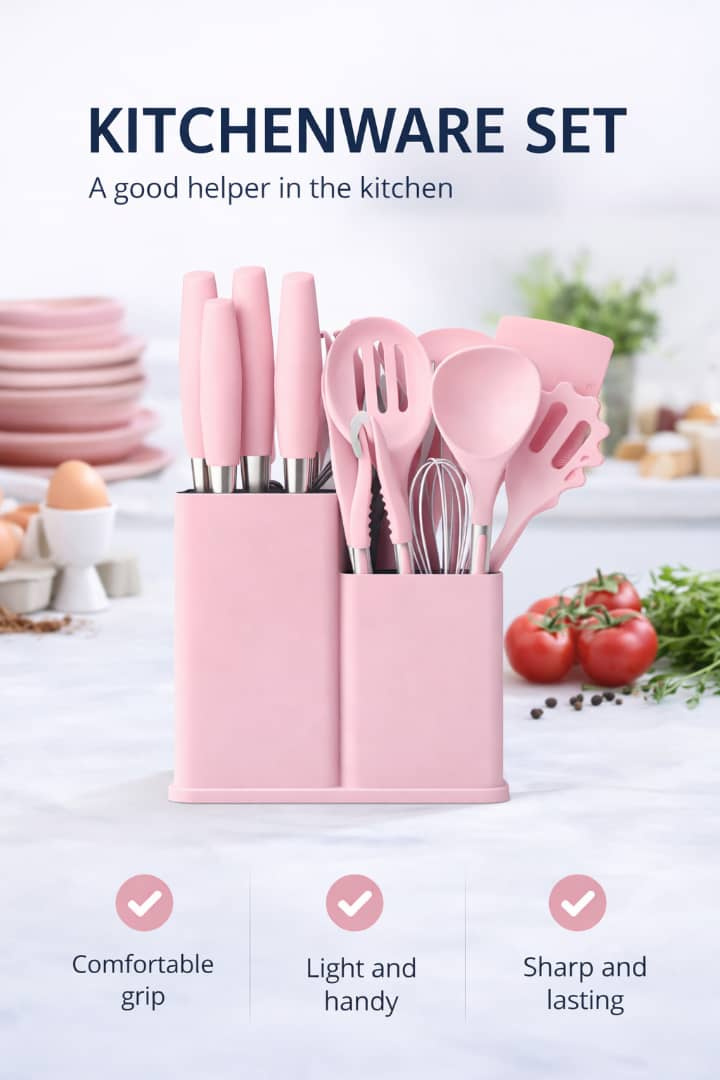 SILICONE KITCHEN SET MEDIUM