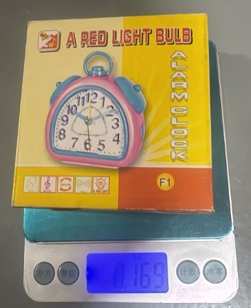 F1 双铃卡通闹钟