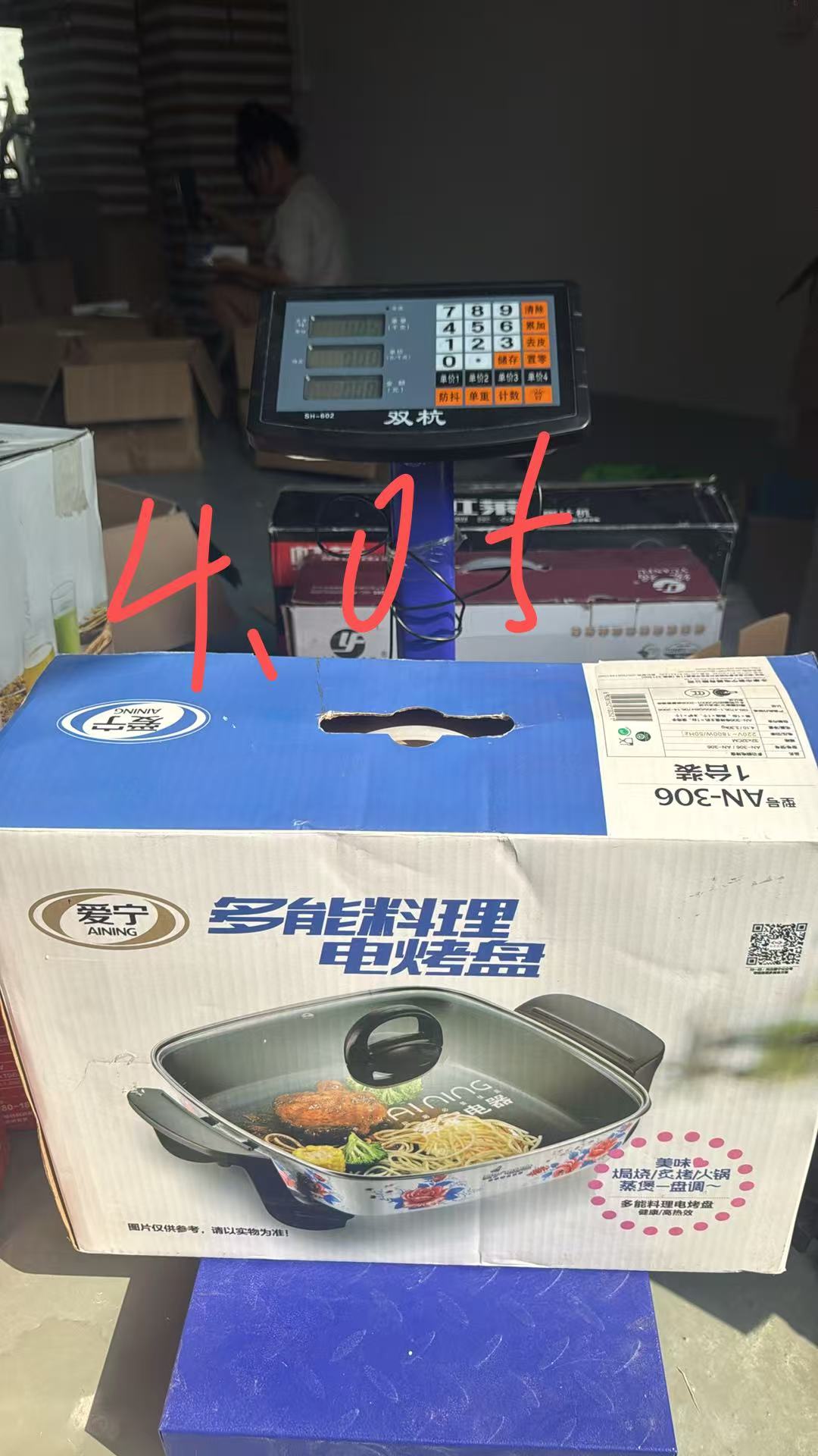 Electric Grill Pan AN-306