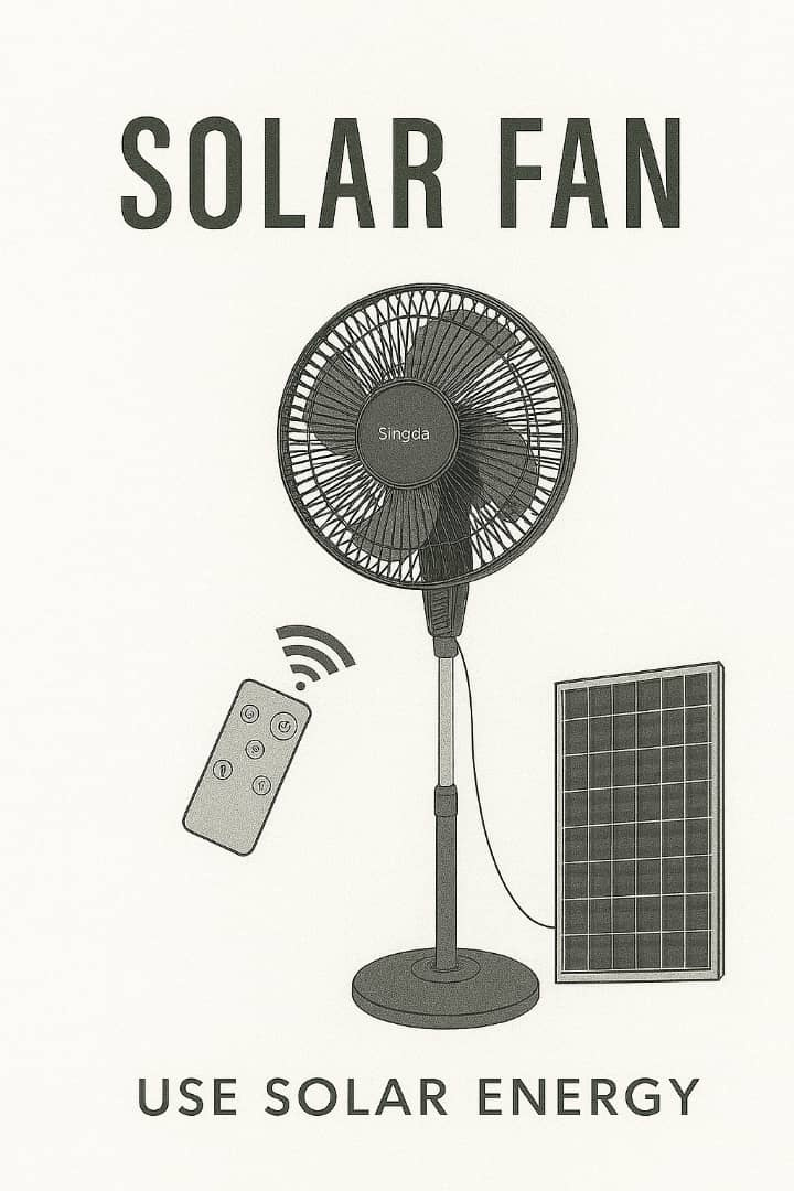 solar fan
