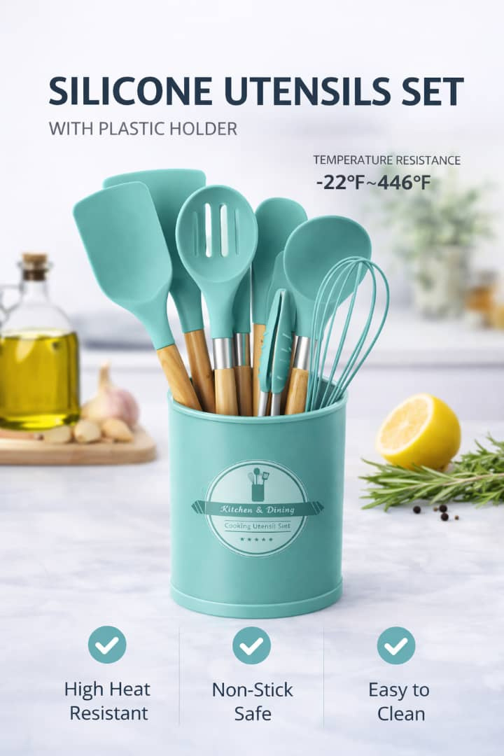 SILICONE KITCHEN SET(small)