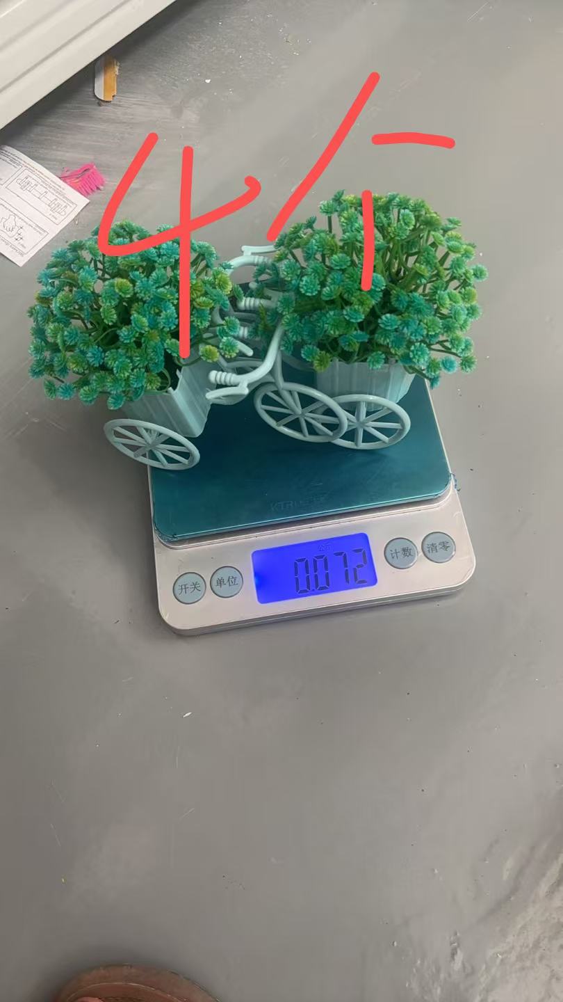 Bicycle Artificial Flower Decor