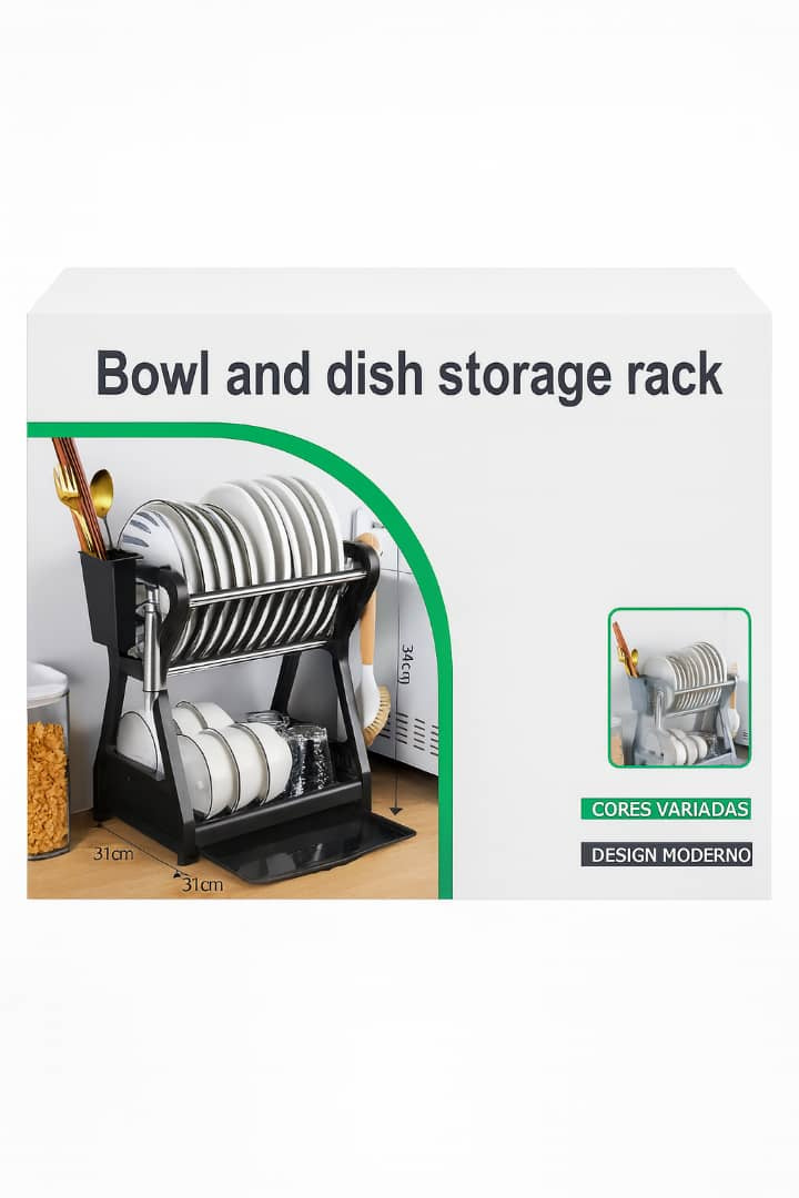 bowl and dish storage racks