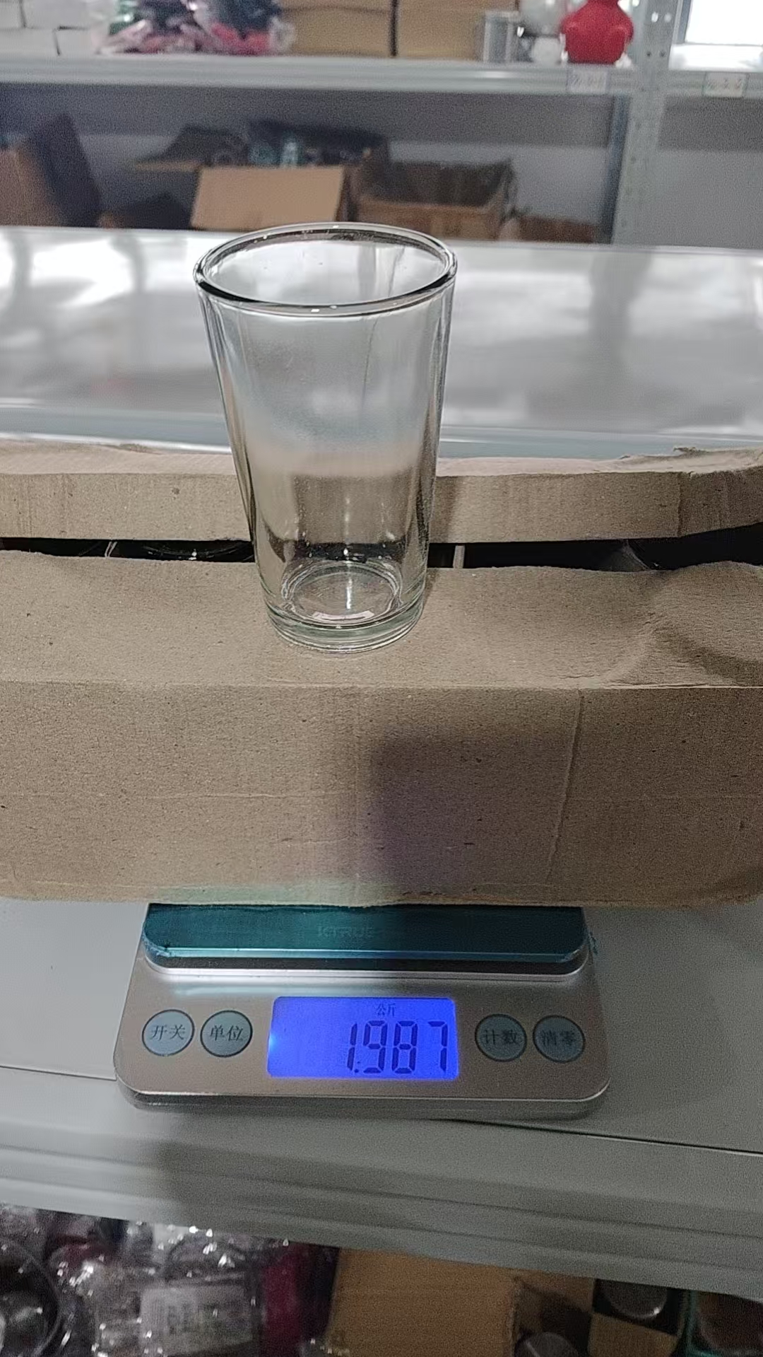 Glass cup