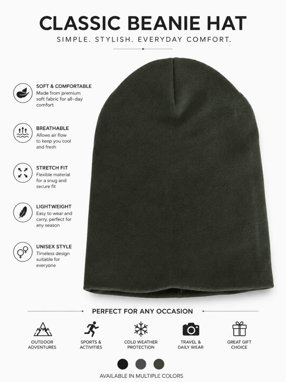 CLASSIC BEANIE HATS-SMALL