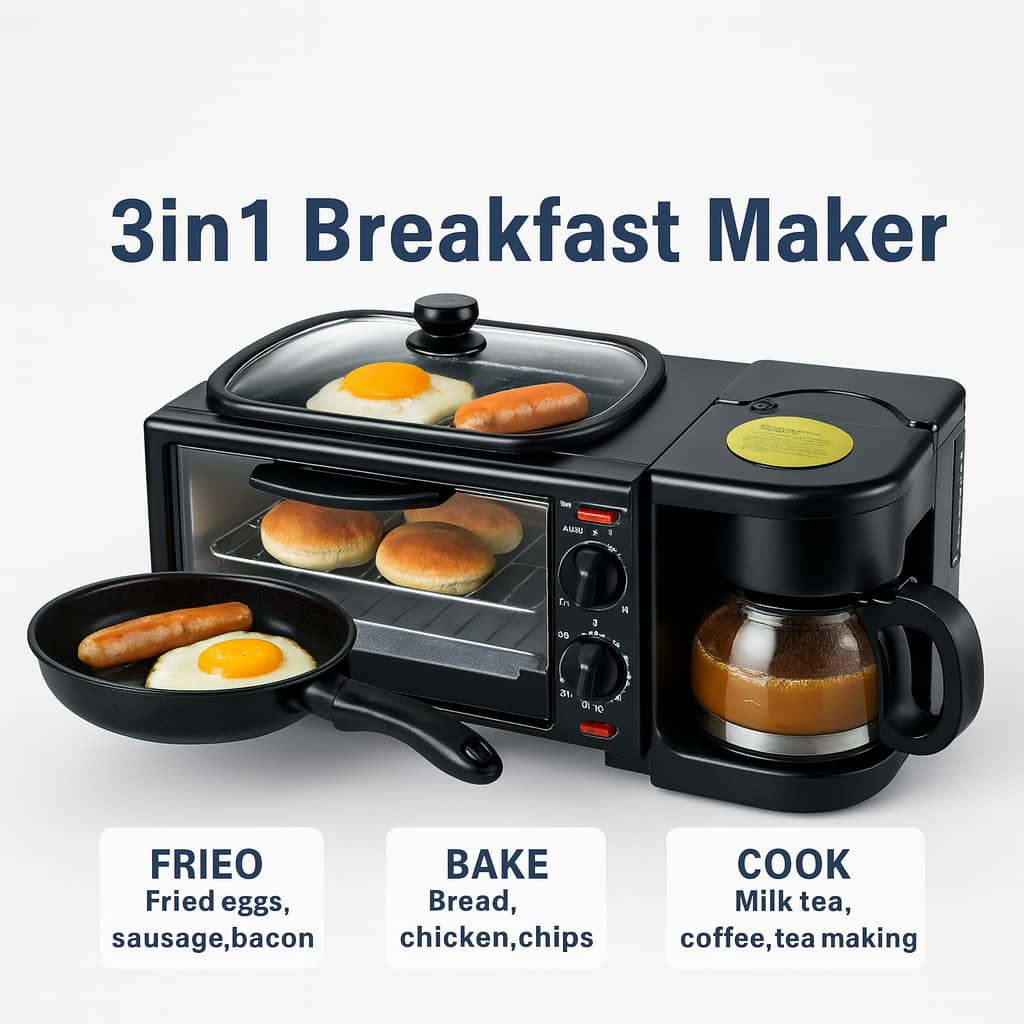 3 in 1 breakfast maker 12L