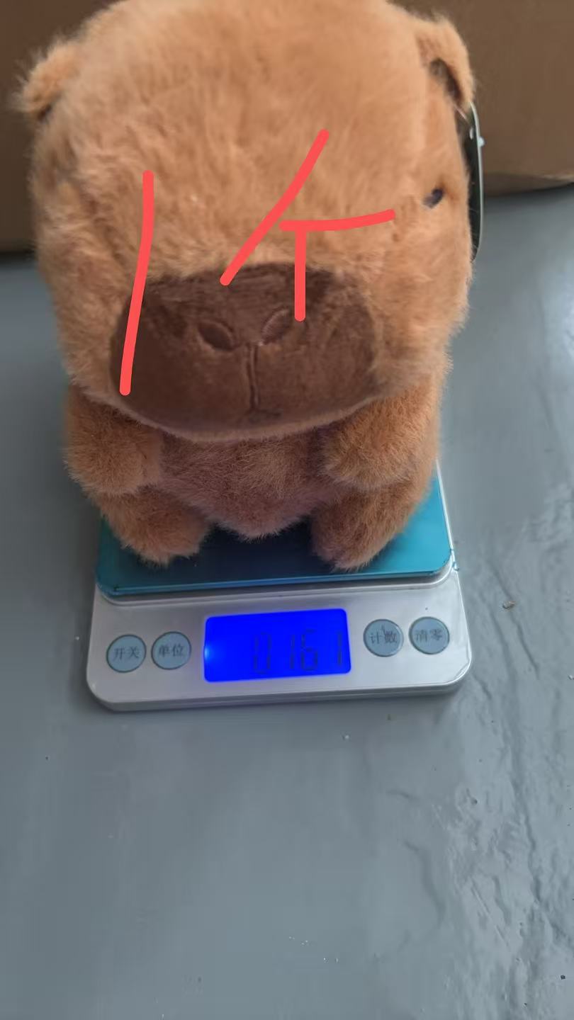 Capybara Plush Doll