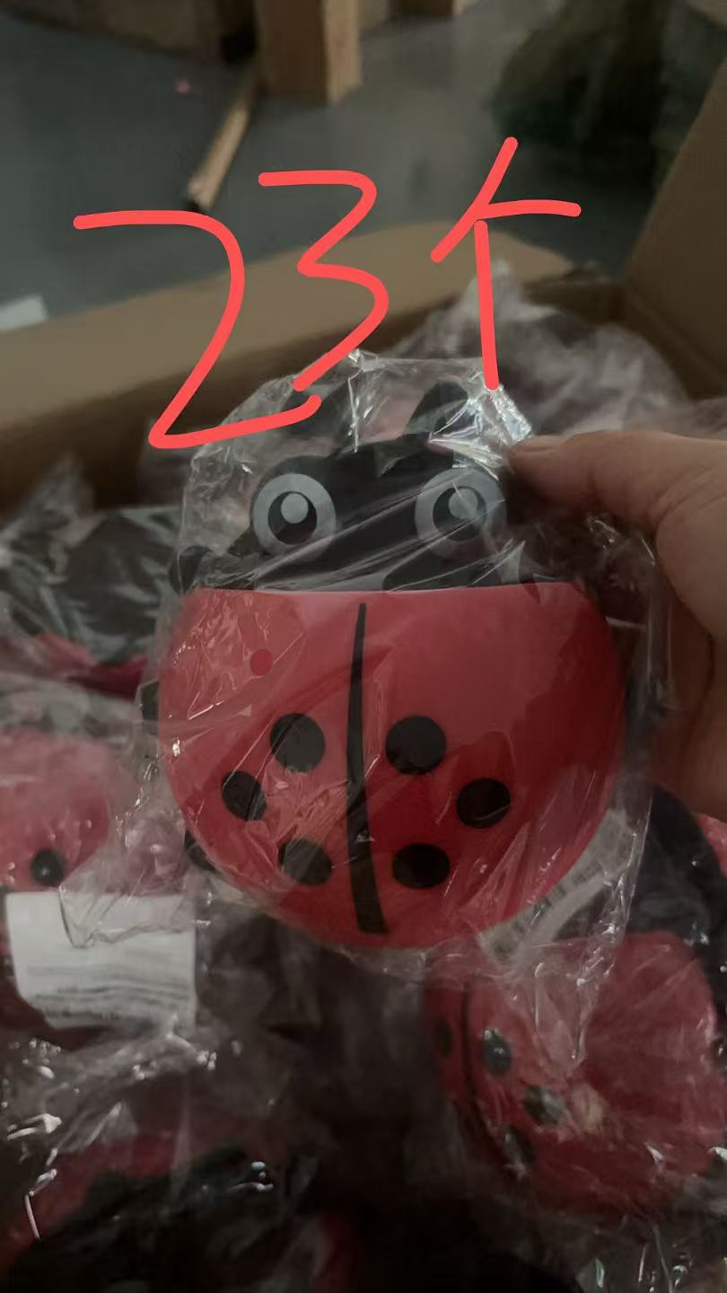 Ladybug Cartoon Toothbrush Holder