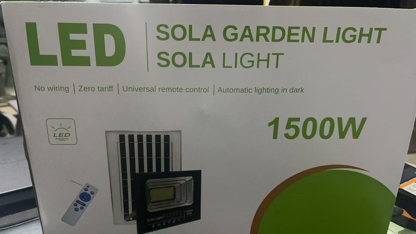 LED solar light