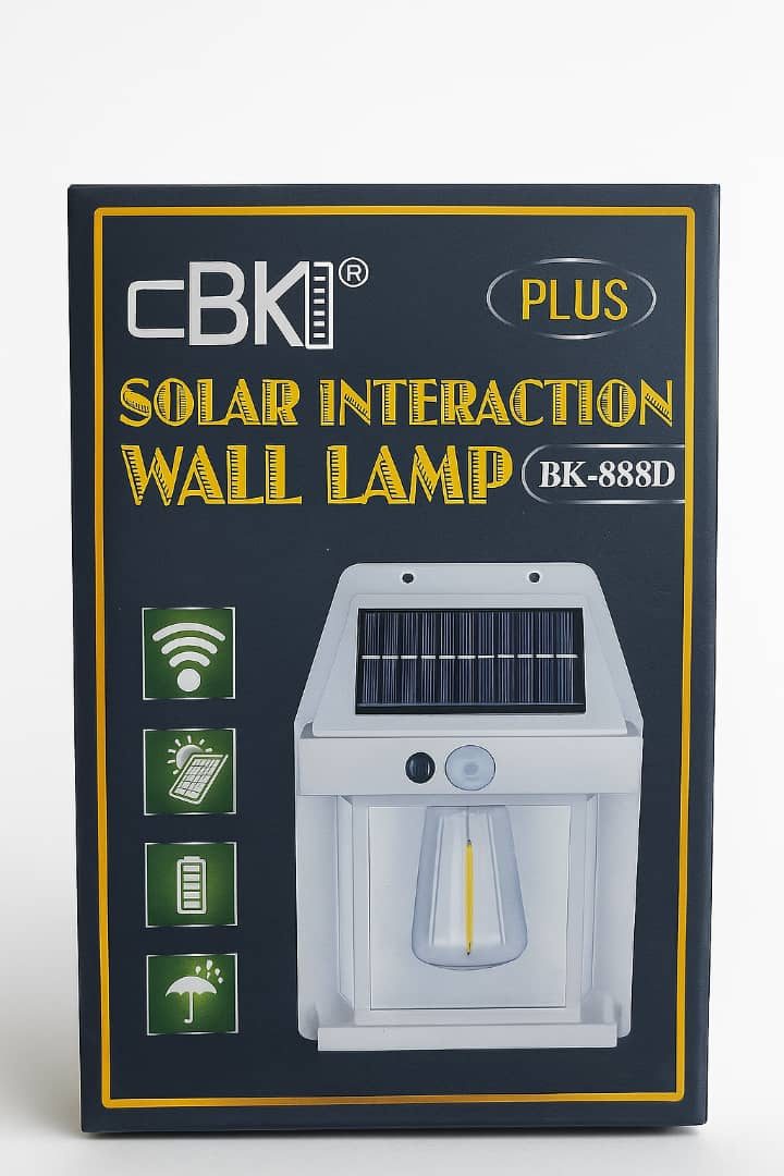 big solar wall lamp