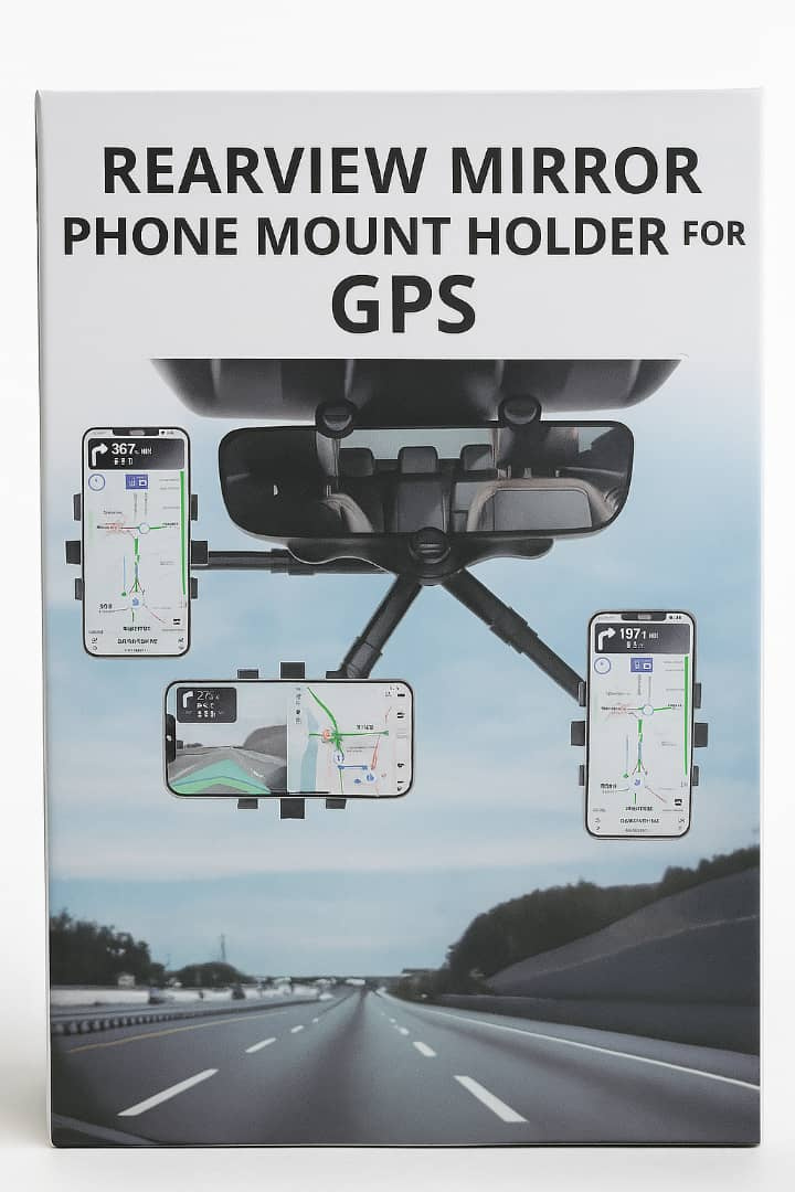 rearview phone holder