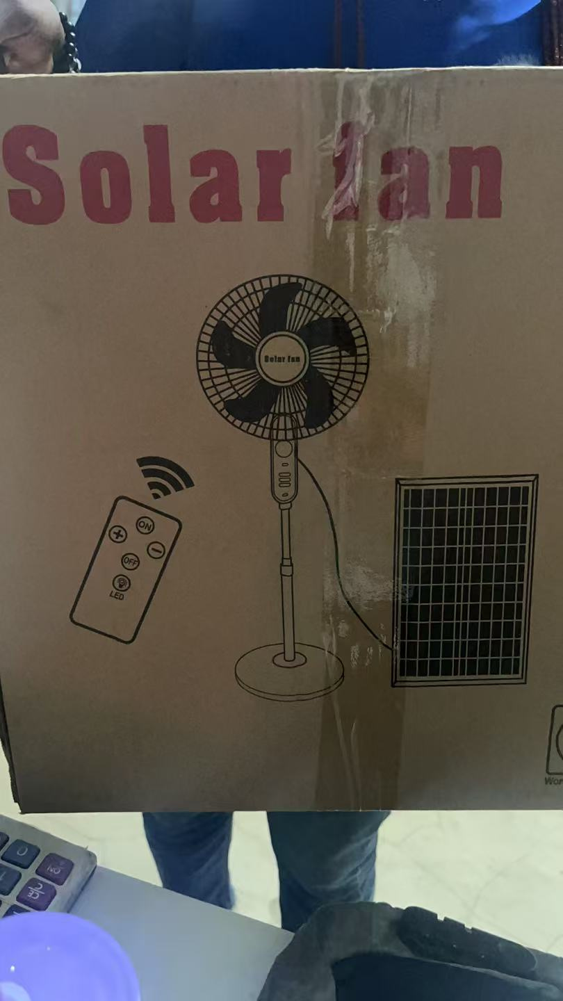 solar fan