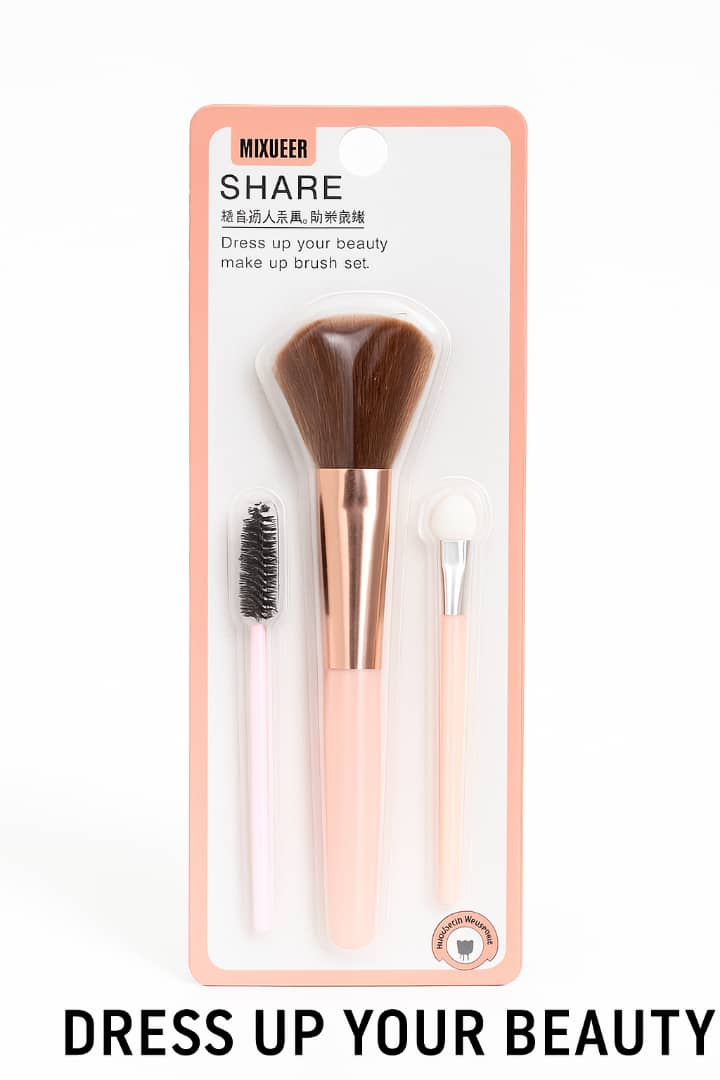 3 in 1 makeup brush
