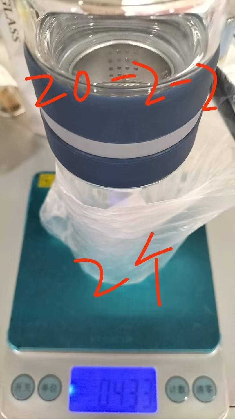 Double Layer Glass Cup